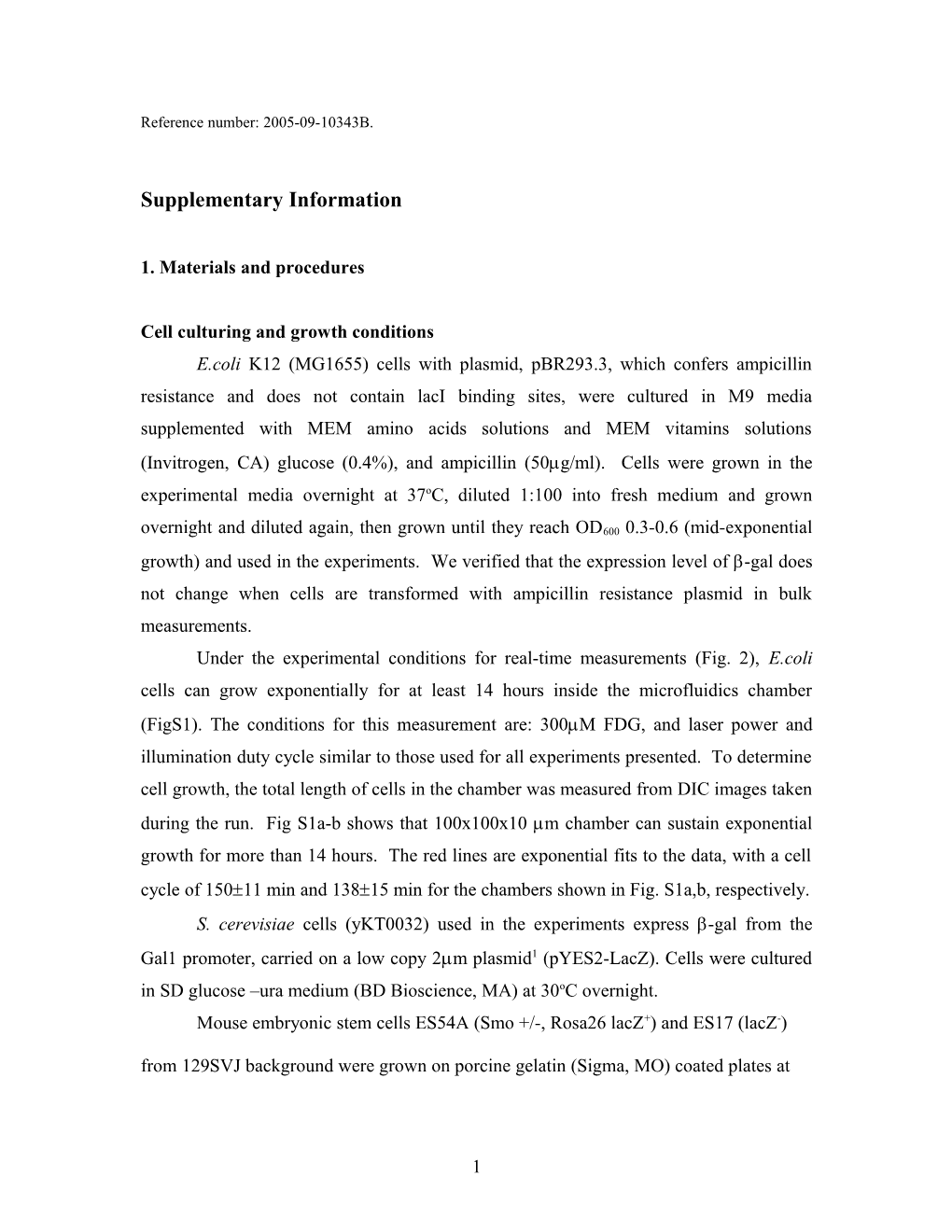 To Measure the Dynamics of Gene Expression in Live Cells, the Substrate Has to Transverse