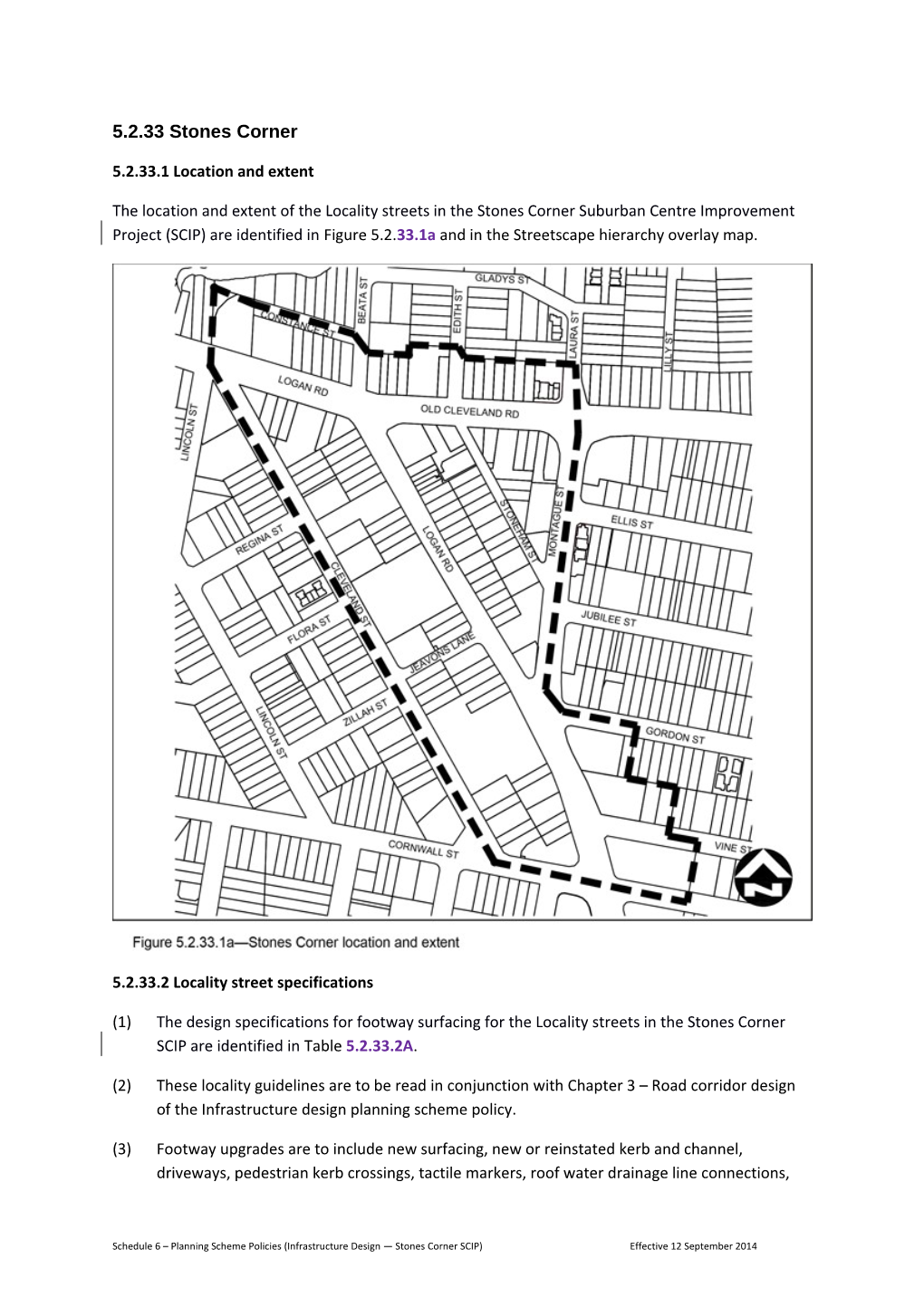 5.2.33.1 Location and Extent