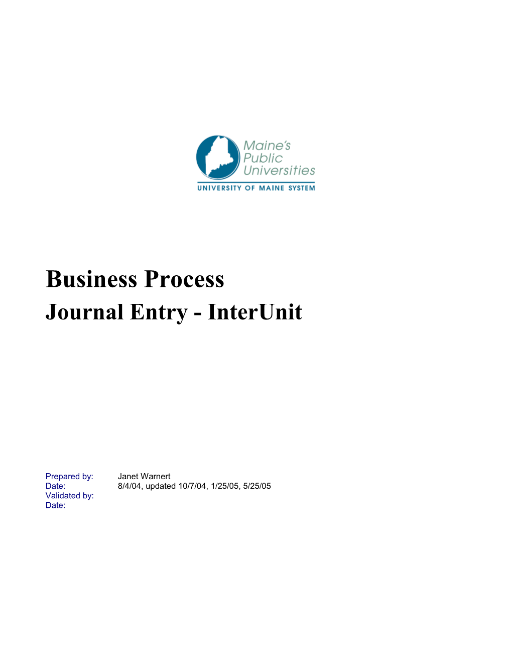 Business Process Procedure Template