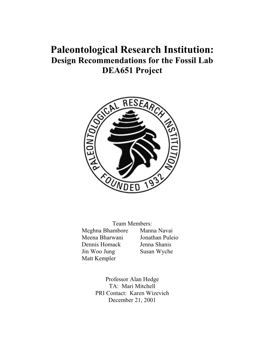 Paleontological Research Institution