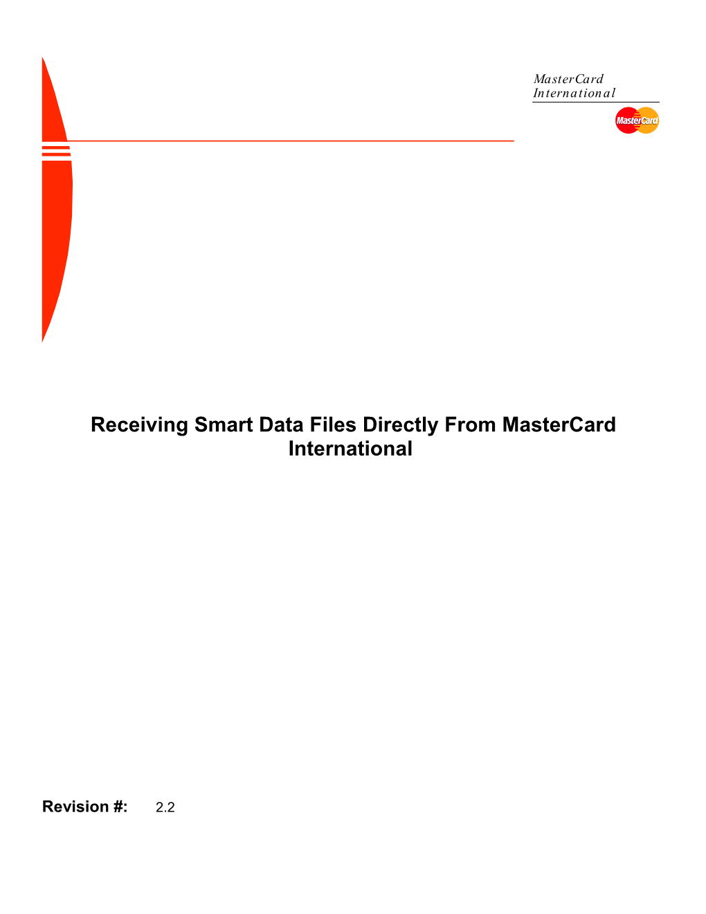 Receiving Files from Mastercard