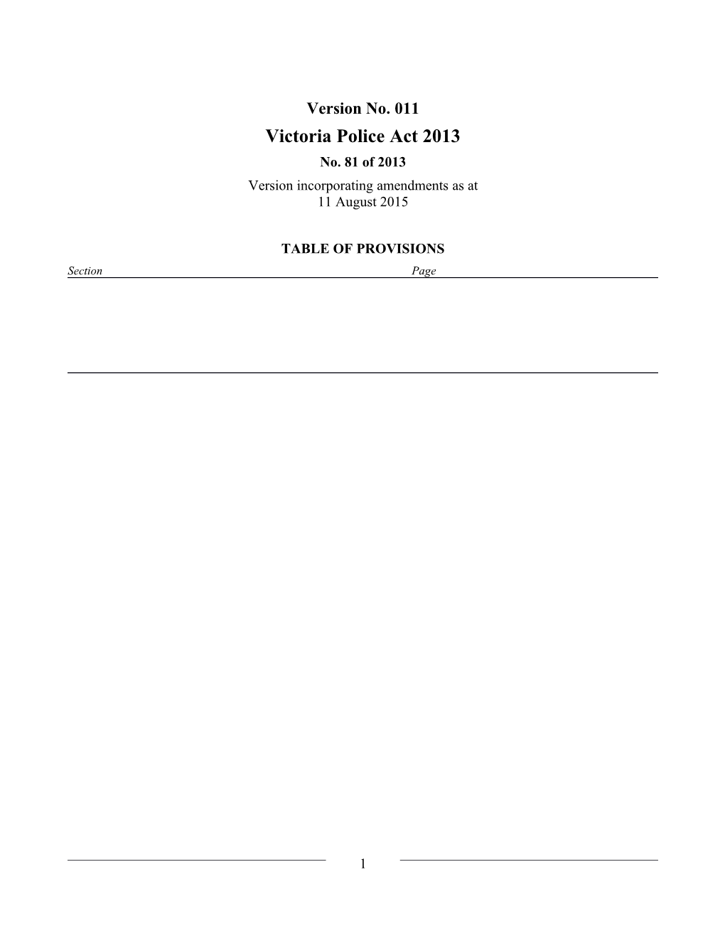 Victoria Police Act 2013