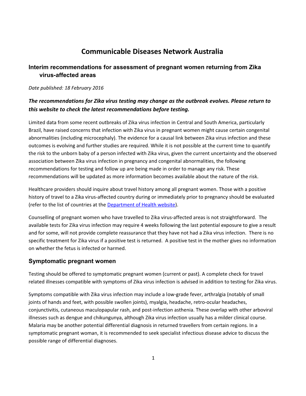 Communicable Diseases Network Australia
