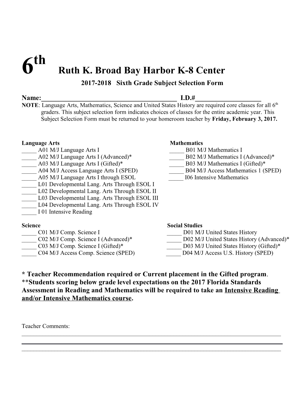 6Th Ruth K. Broad Bay Harbor K-8 Center