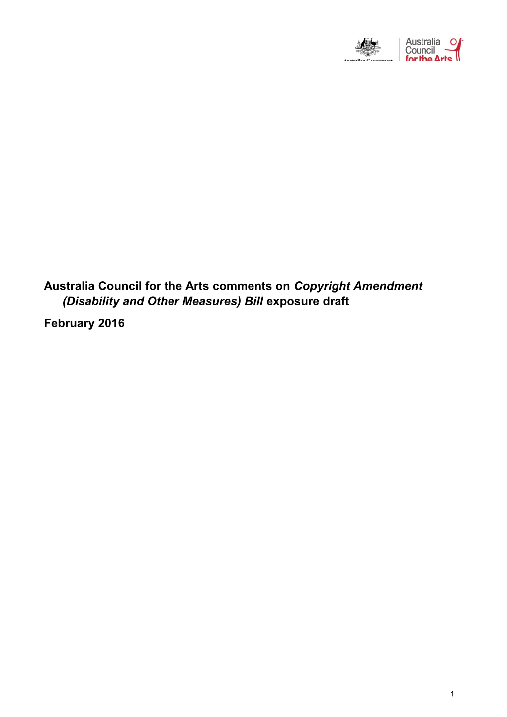 79 Submission Australia Council for the Arts Attachment C Updating Australia's Copyright Laws
