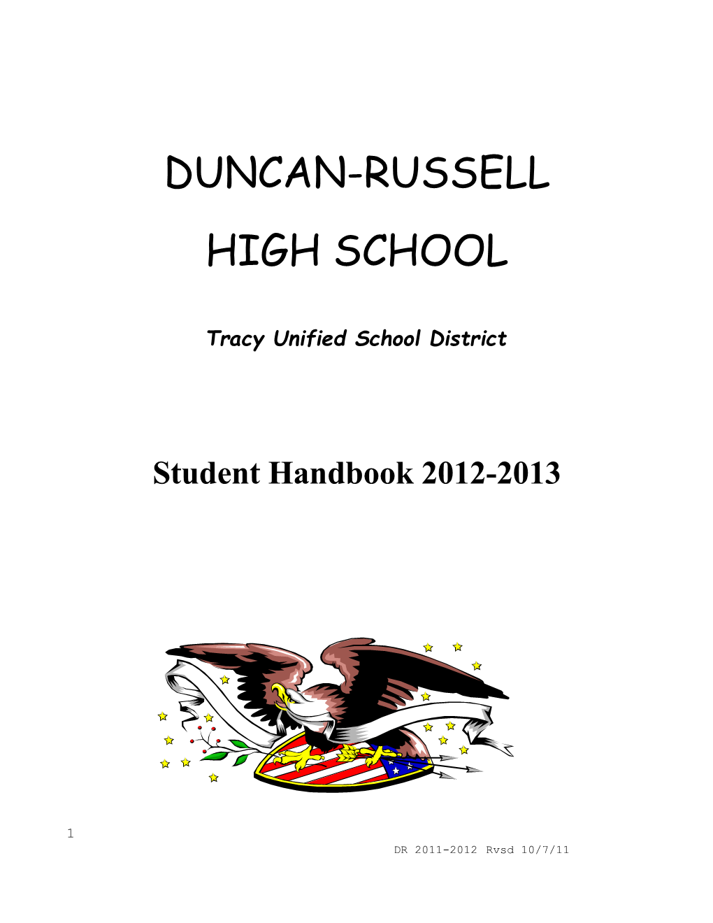 Duncan-Russell High School Staff