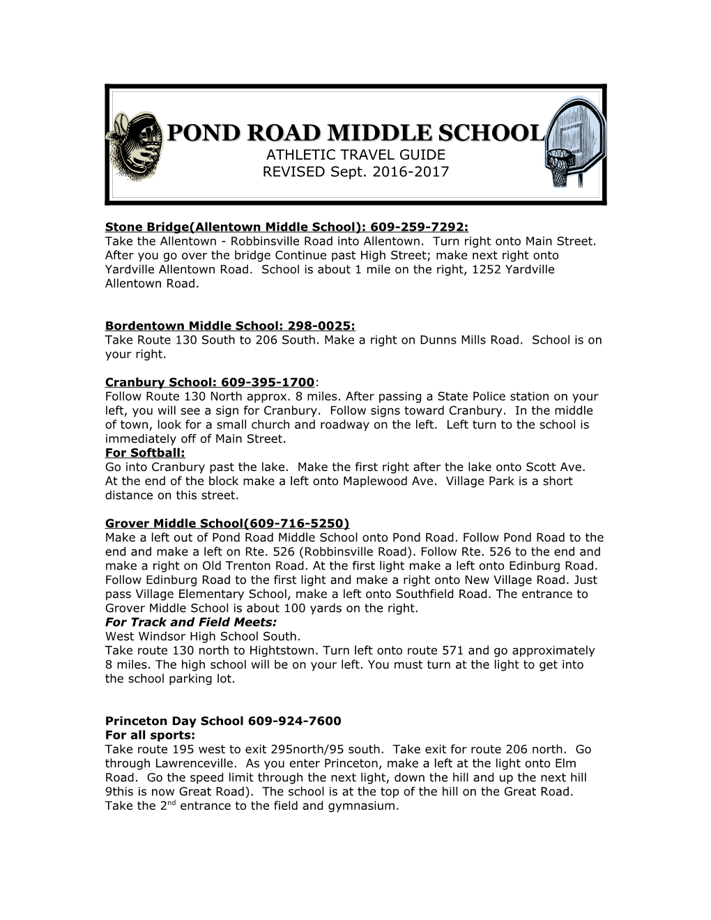 Pondroadmiddle School