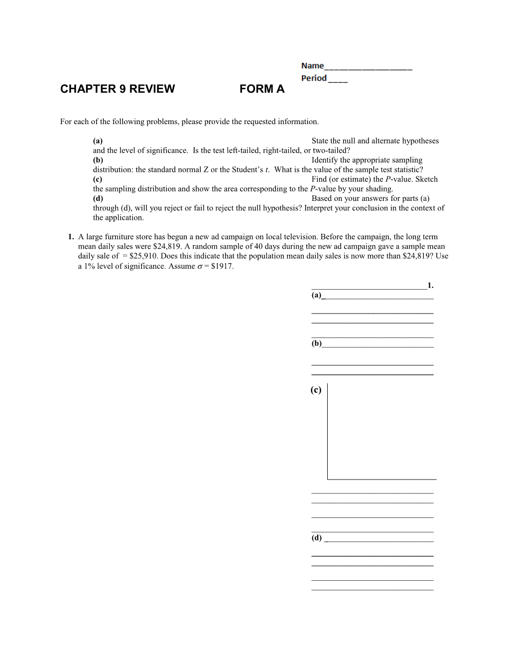 Chapter 9 Reviewform A