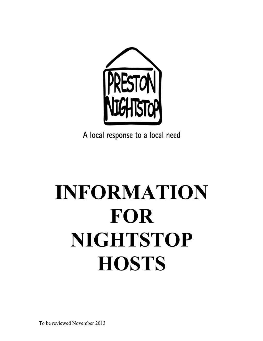 What Is Preston Nightstop?