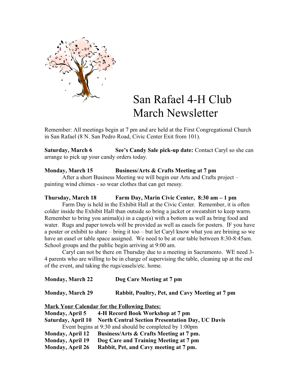 San Rafael 4-H Club