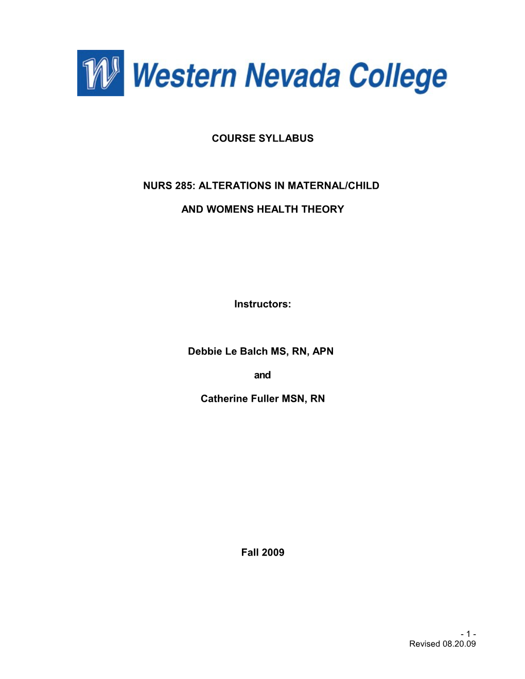 Western Nevada Community College