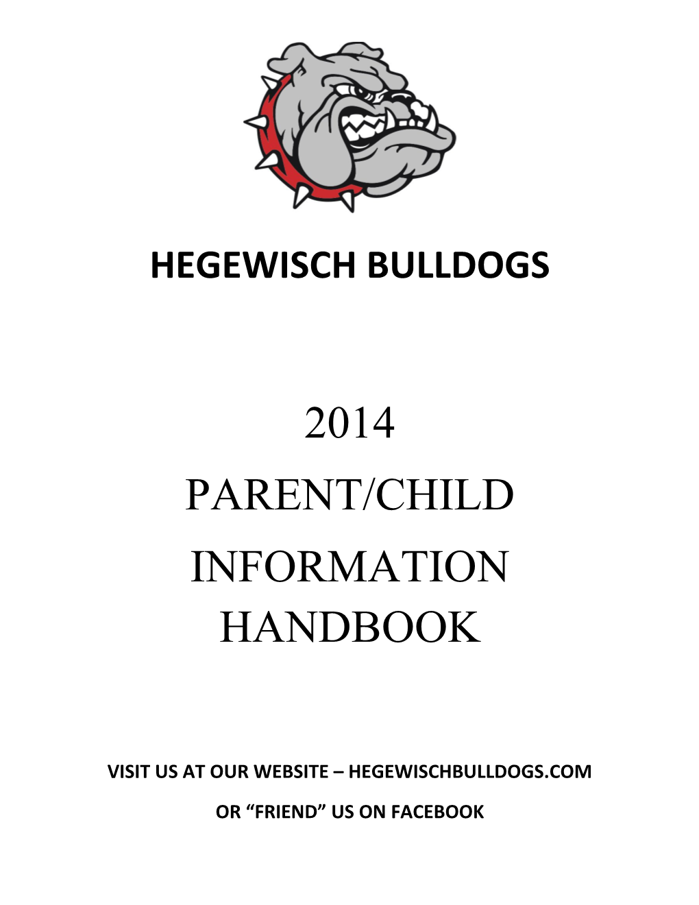 Visit Us at Our Website Hegewischbulldogs.Com
