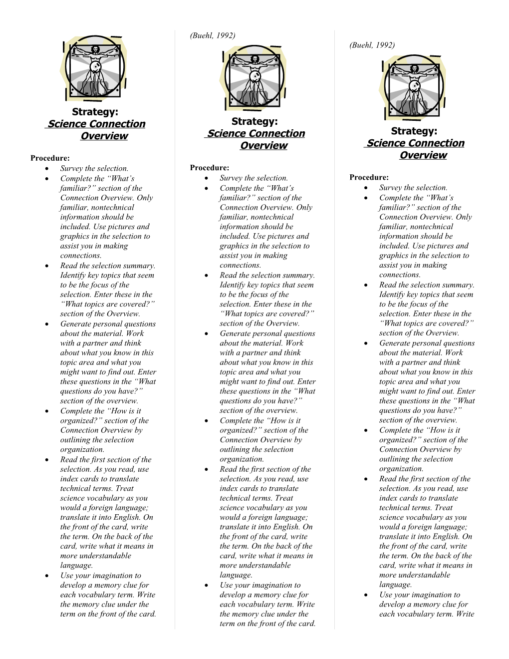 Science Connection Overview