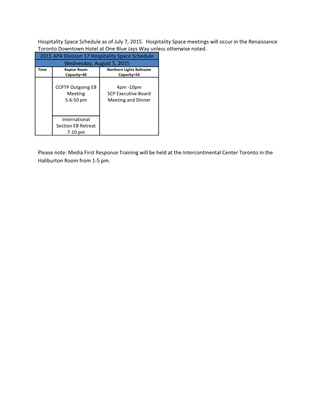 Counseling Psychology Synarchy Dinner, 7-9:30 Pm, Dr. Mobley S Presidential Suite