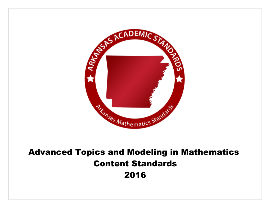 Advanced Topics and Modeling in Mathematics