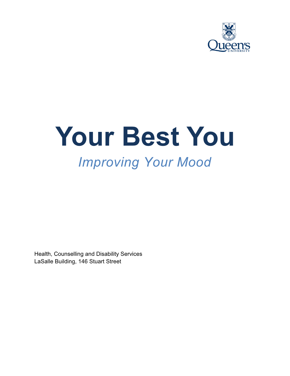 Your Best You - Improving Your Mood