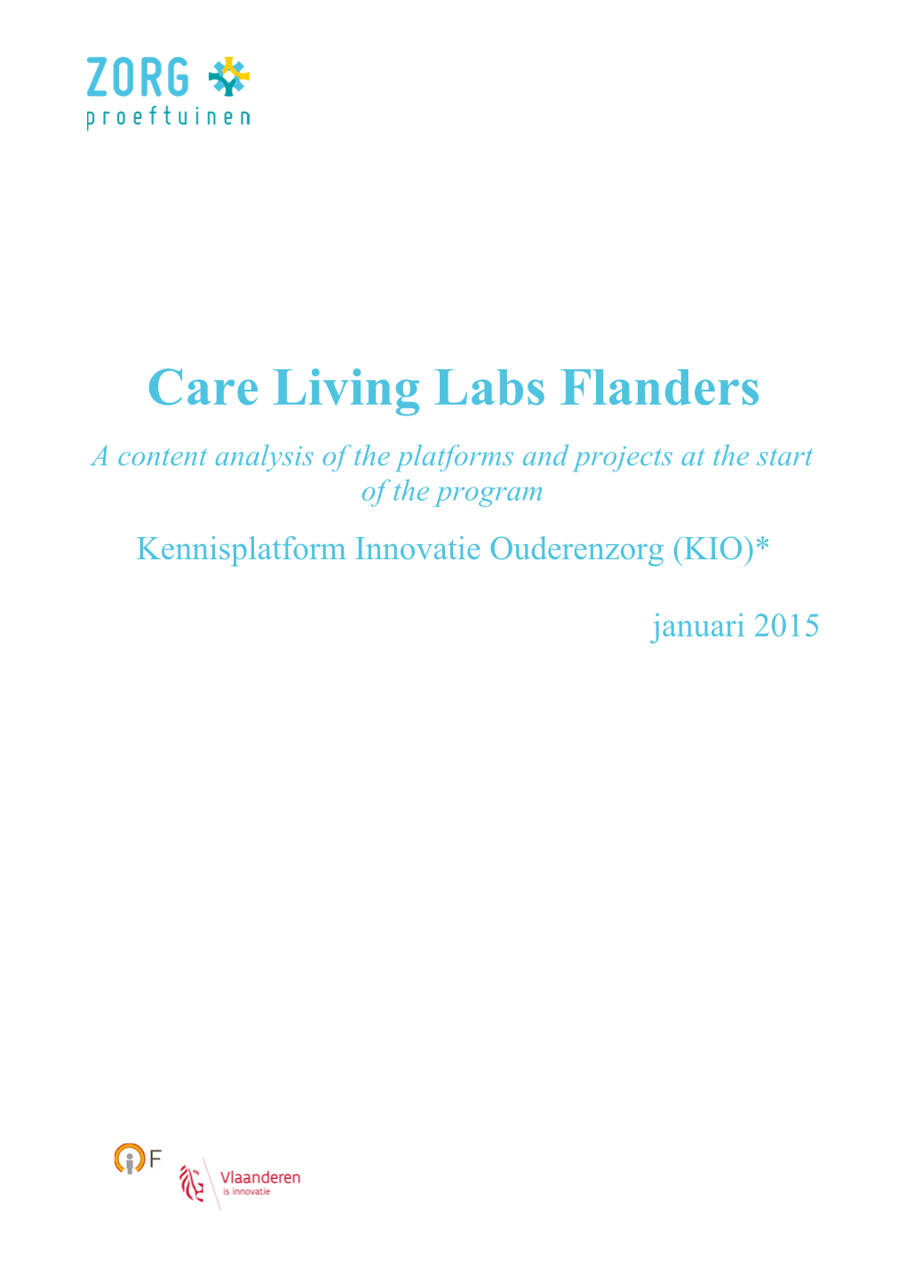 Care Living Labs Flanders