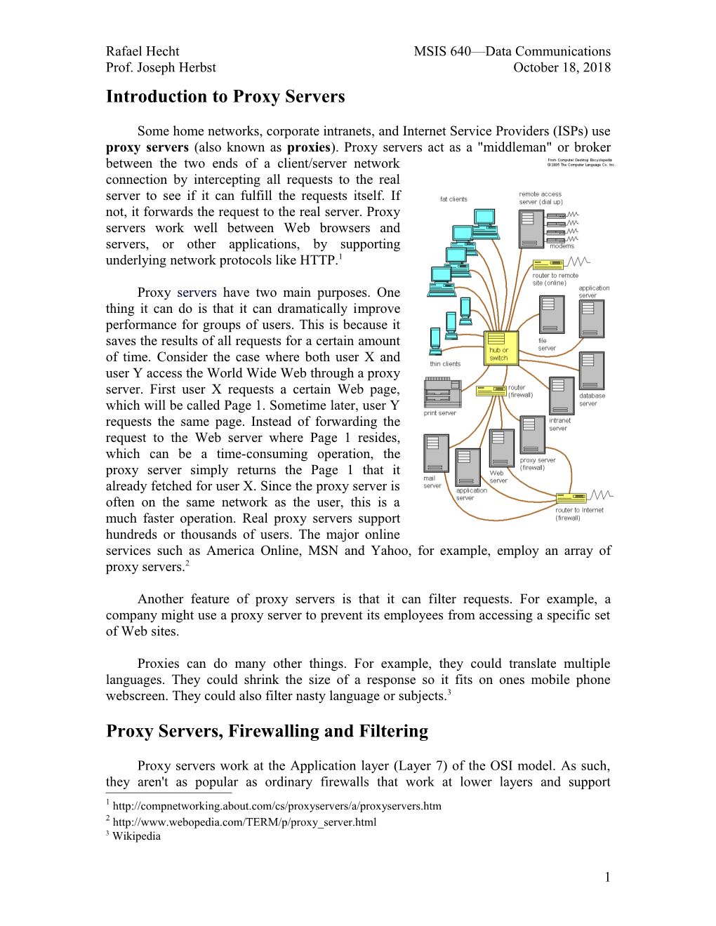 Introduction to Proxy Servers