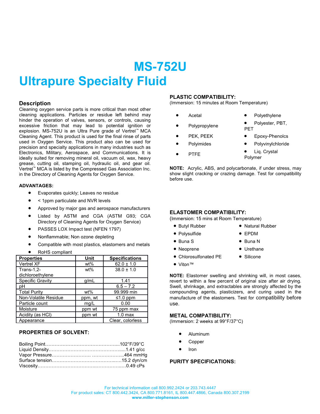 Ultrapure Specialtyfluid