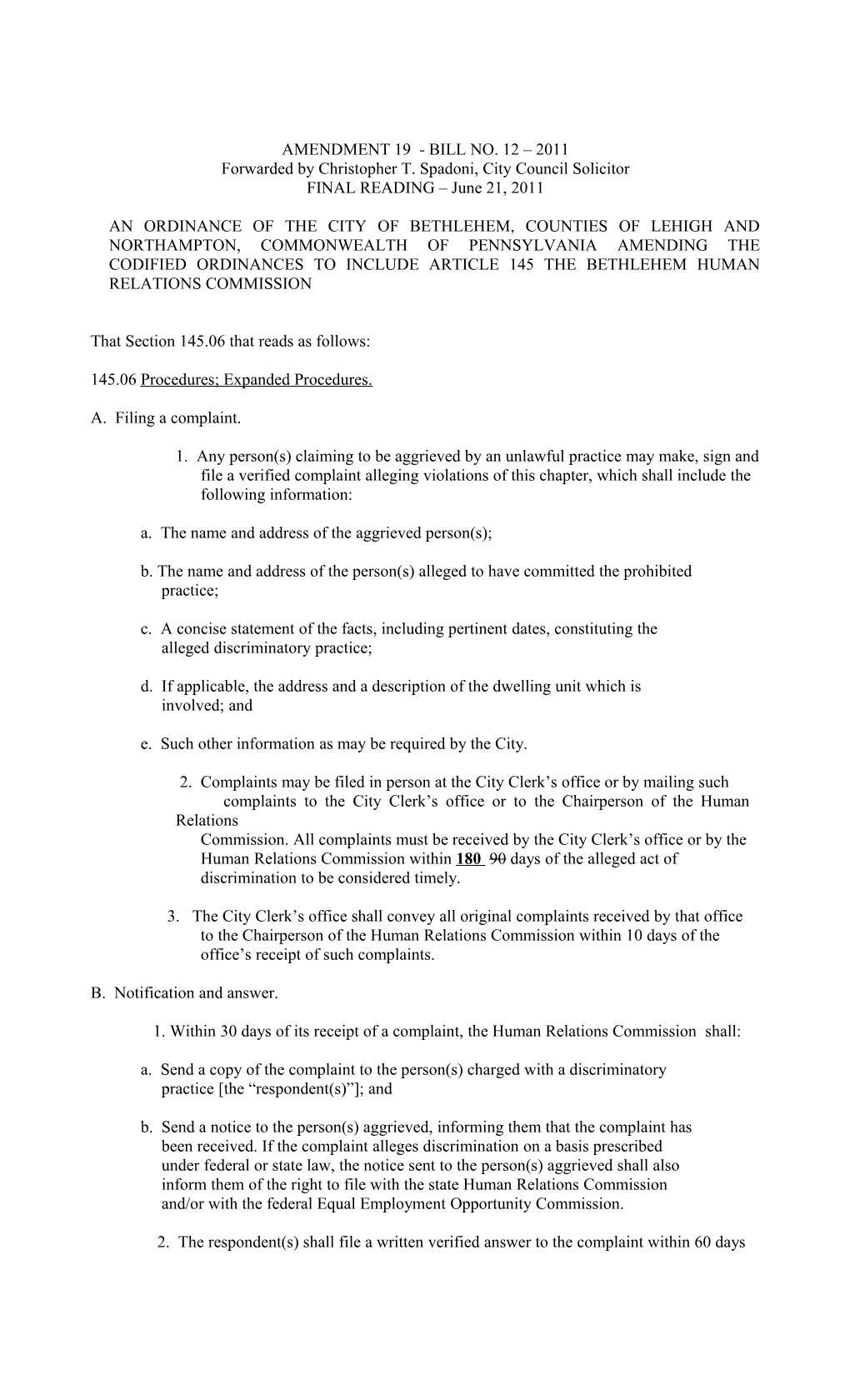 Ordinance (HRC) (Final) (D427402:1)