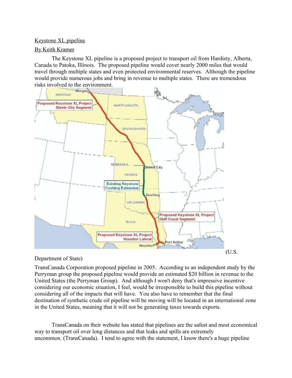 Keystone XL Pipeline