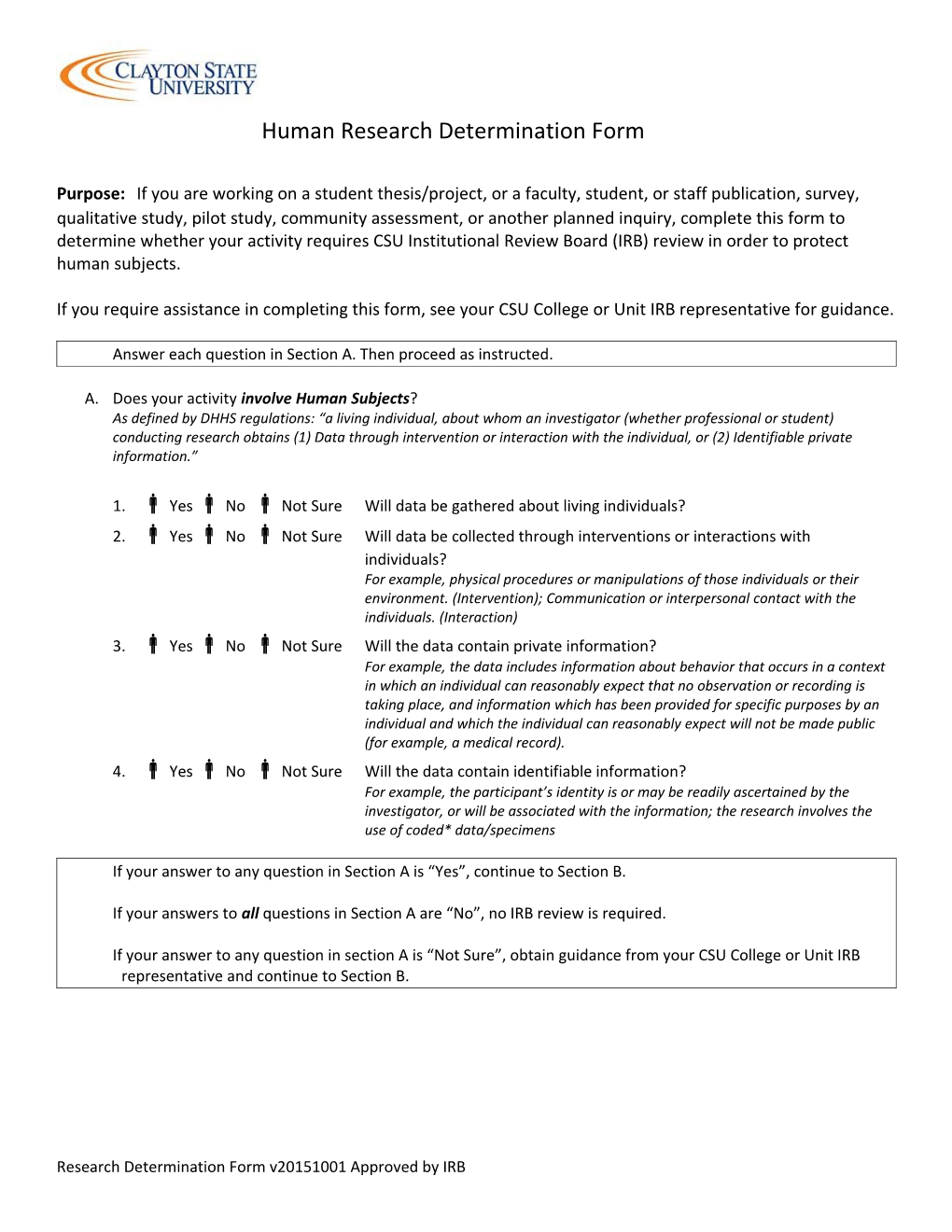 Answer Each Question in Section A. Then Proceed As Instructed