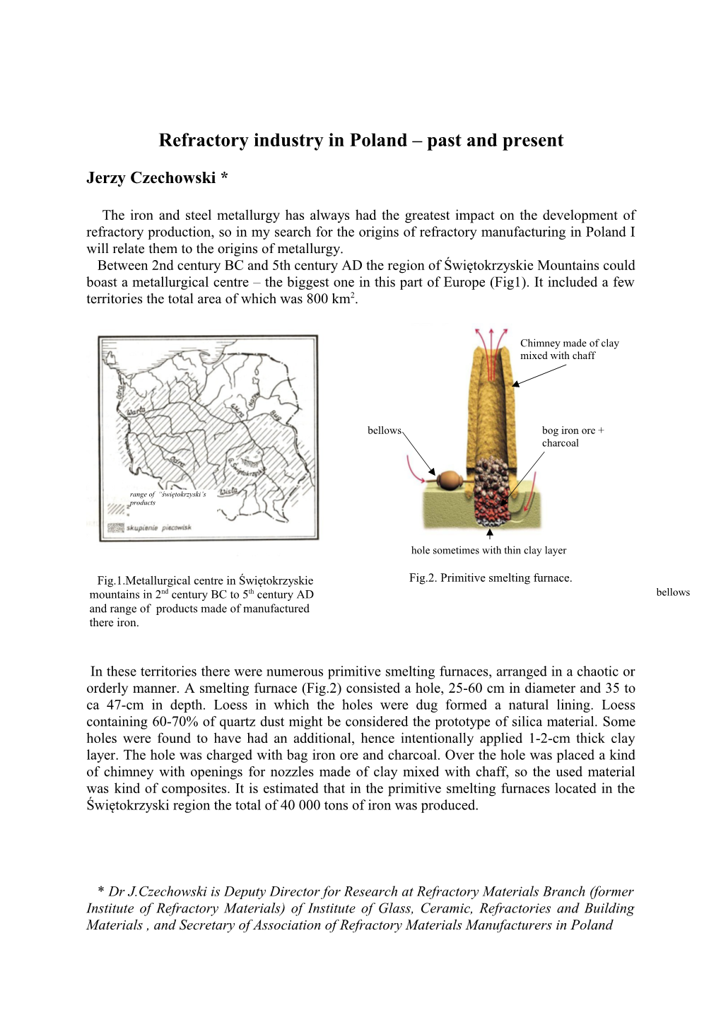 Refractory Industry in Poland Present and Future