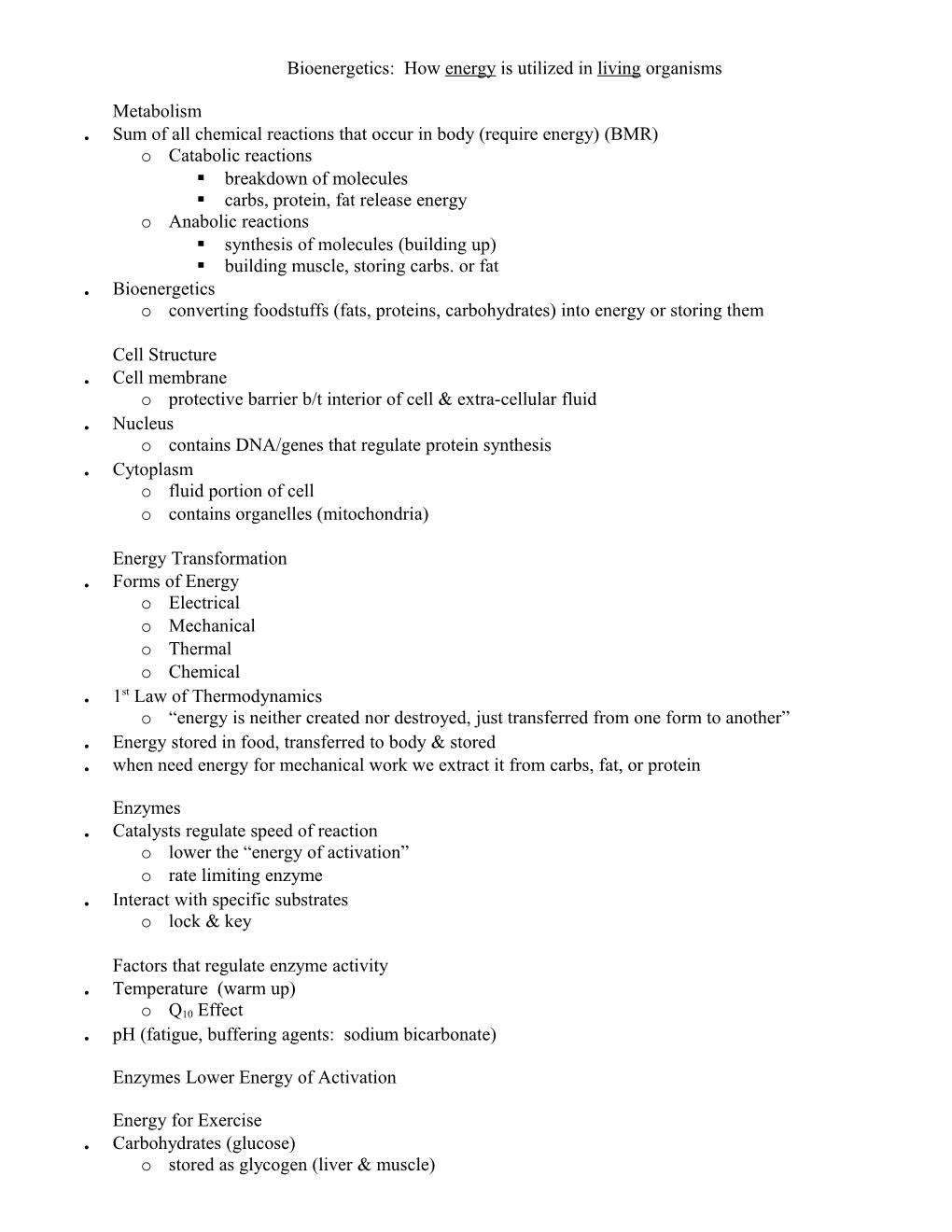 Bioenergetics: How Energy Is Utilized in Living Organisms