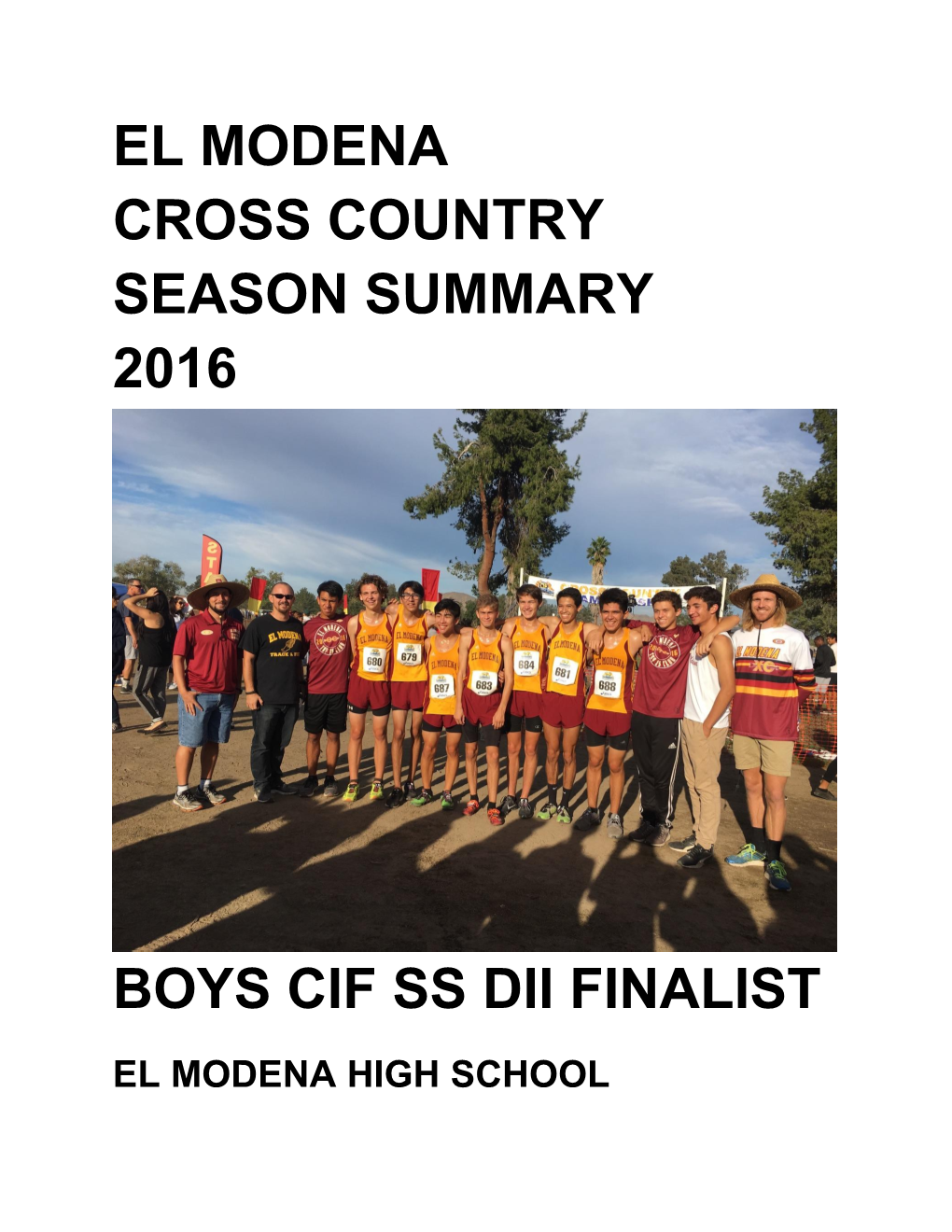 Boys Cif Ss Dii Finalist