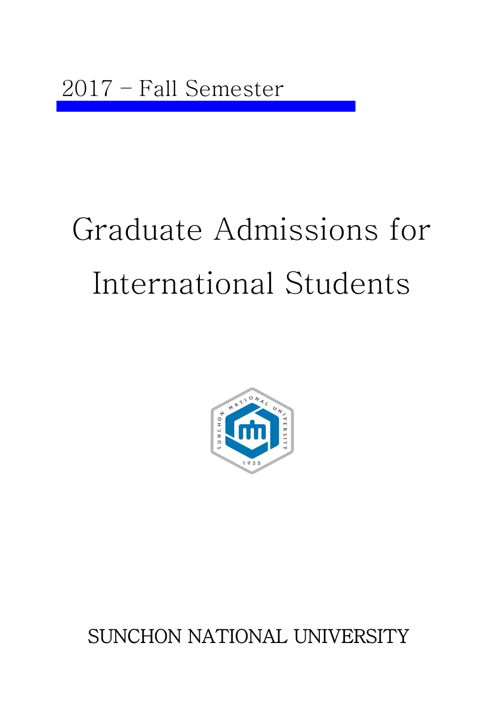 Graduate Admissions For