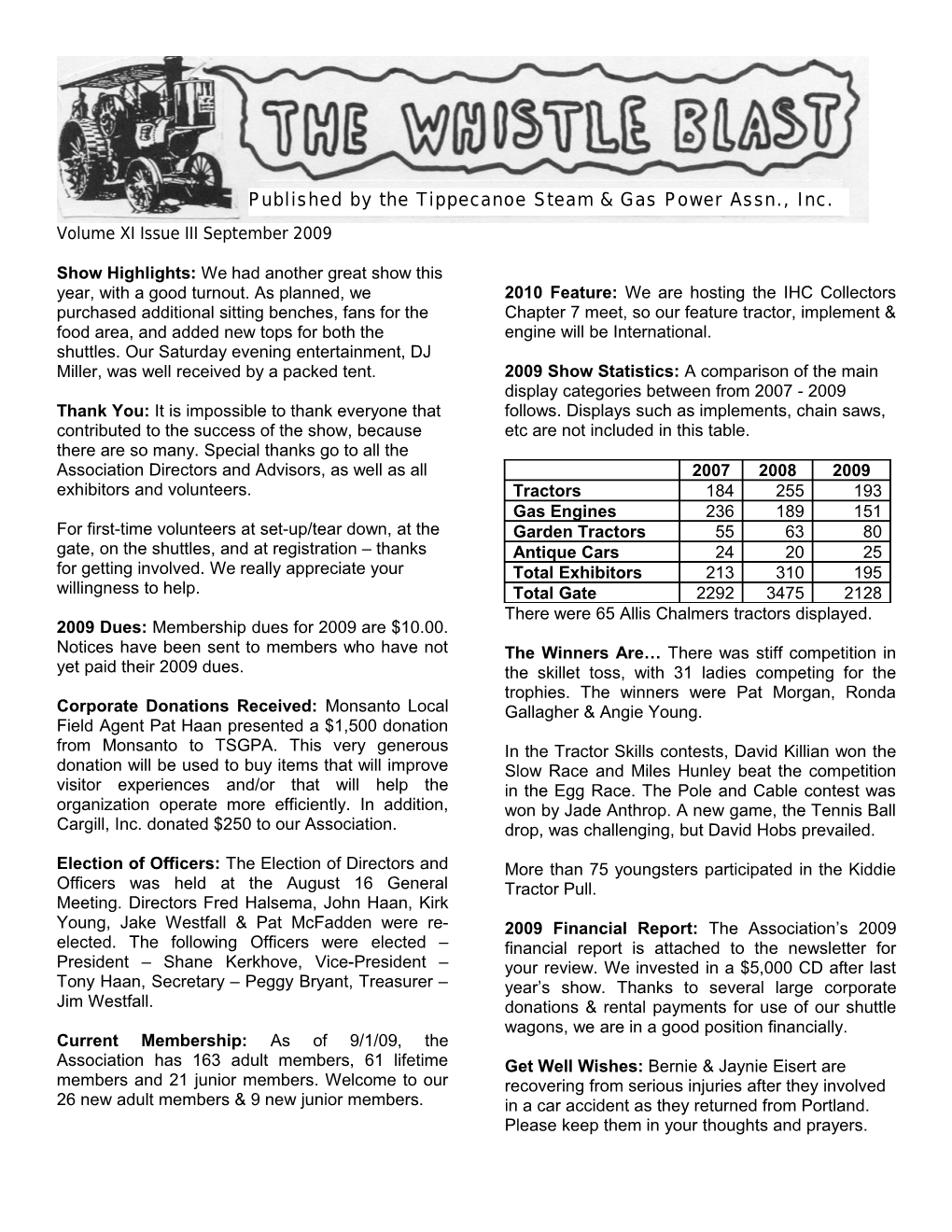 Volume XI Issue III September 2009