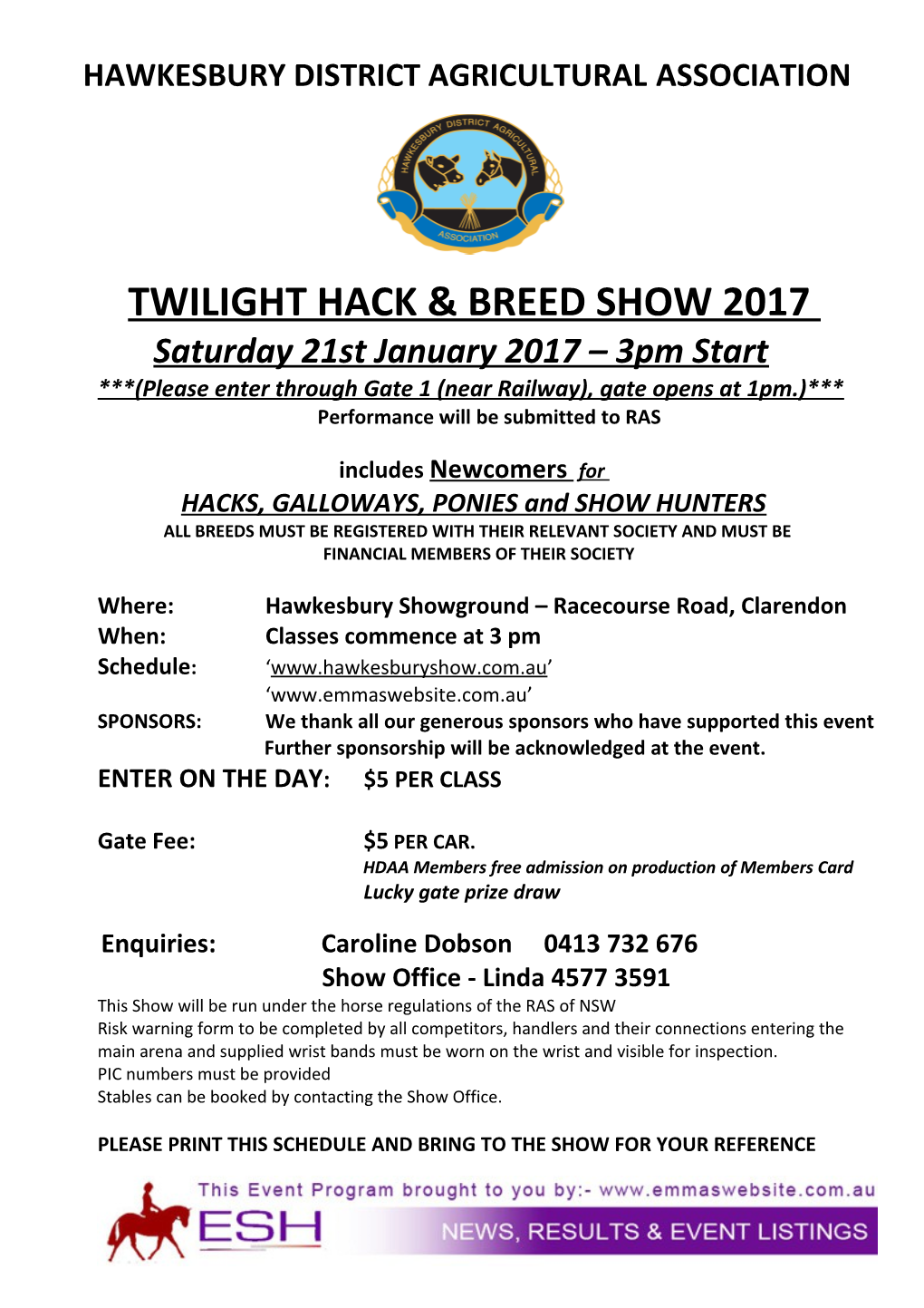 Hawkesbury District Agricultural Association