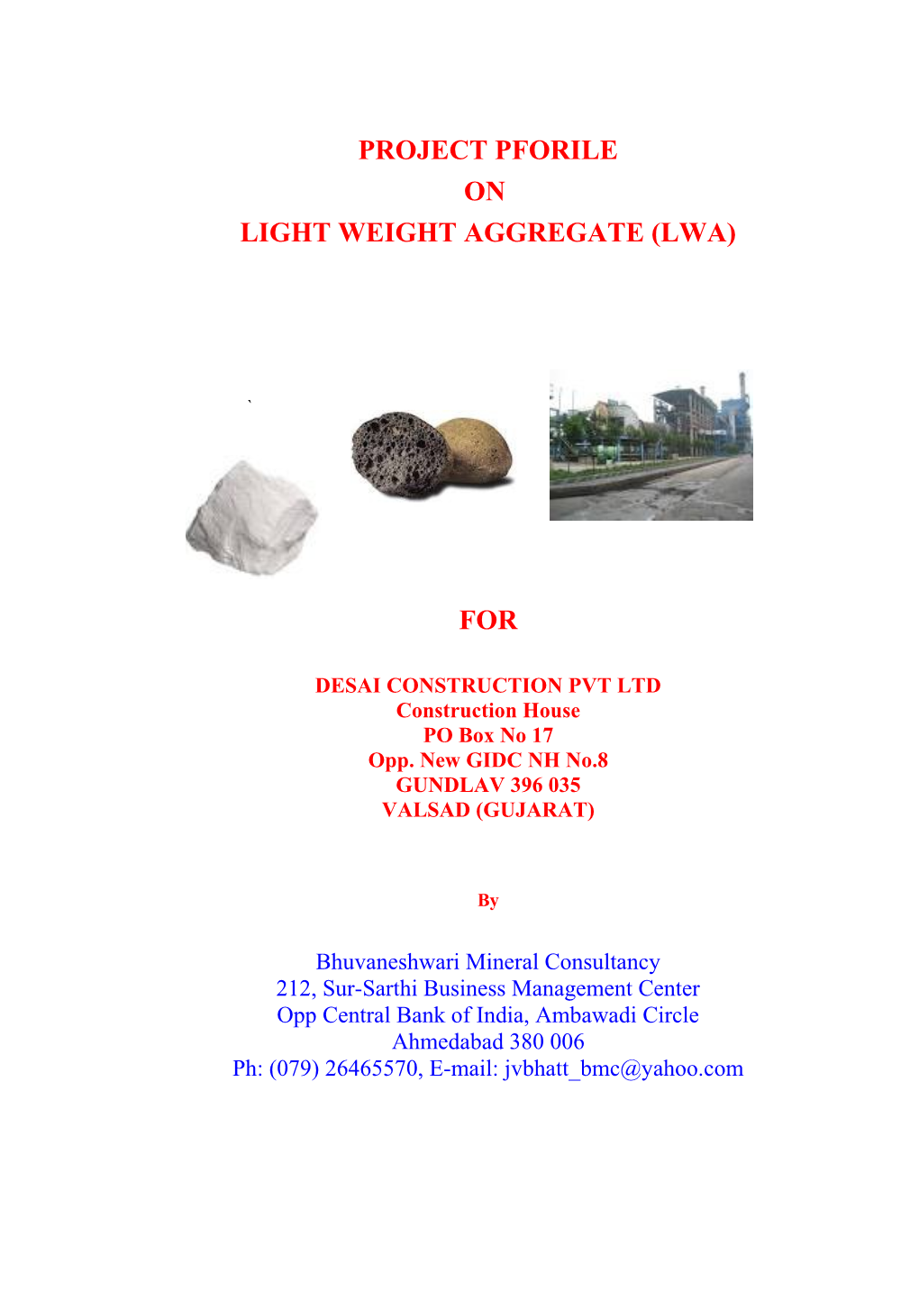 Light Weight Aggregate (Lwa)