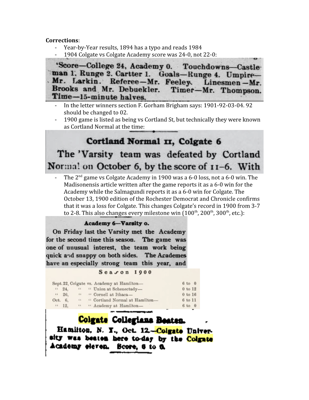 Year-By-Year Results, 1894 Has a Typo and Reads 1984