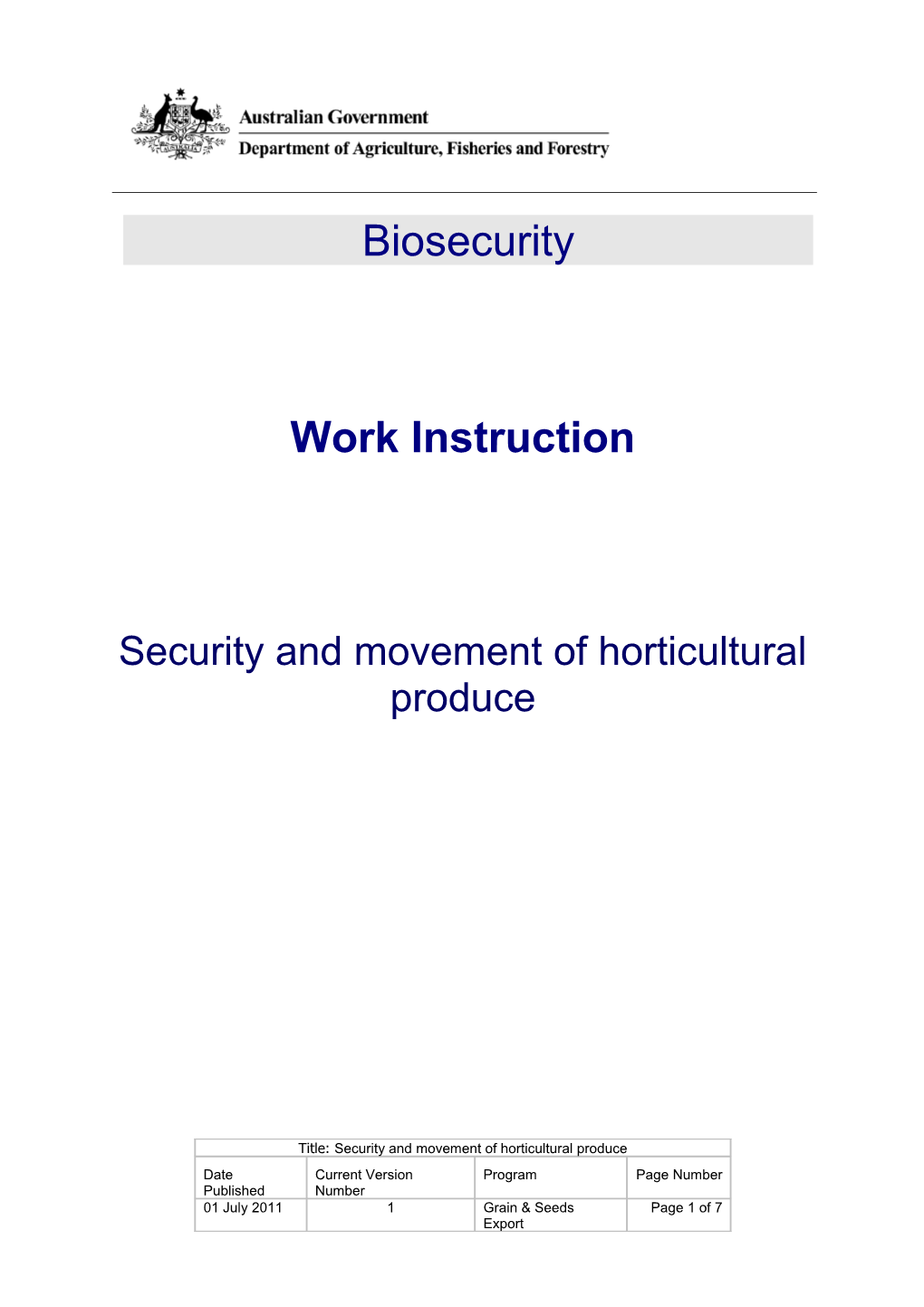 Biosecurity Services Group