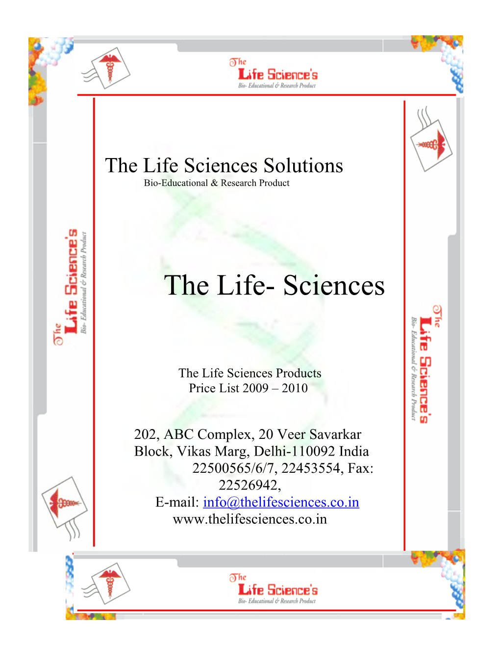 The Life Sciences Solutions