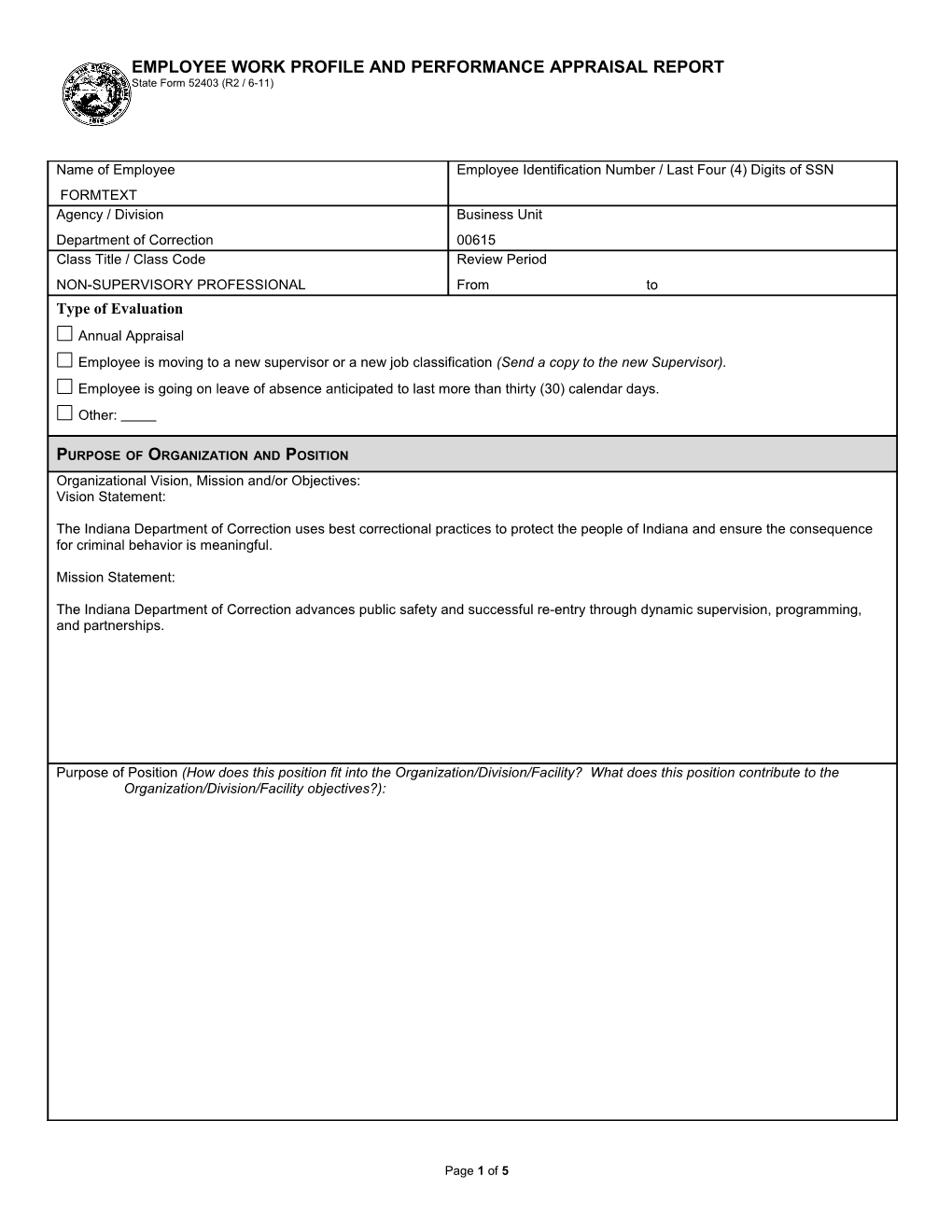 Employee Identificationnumber/Last Four (4)Digits of SSN