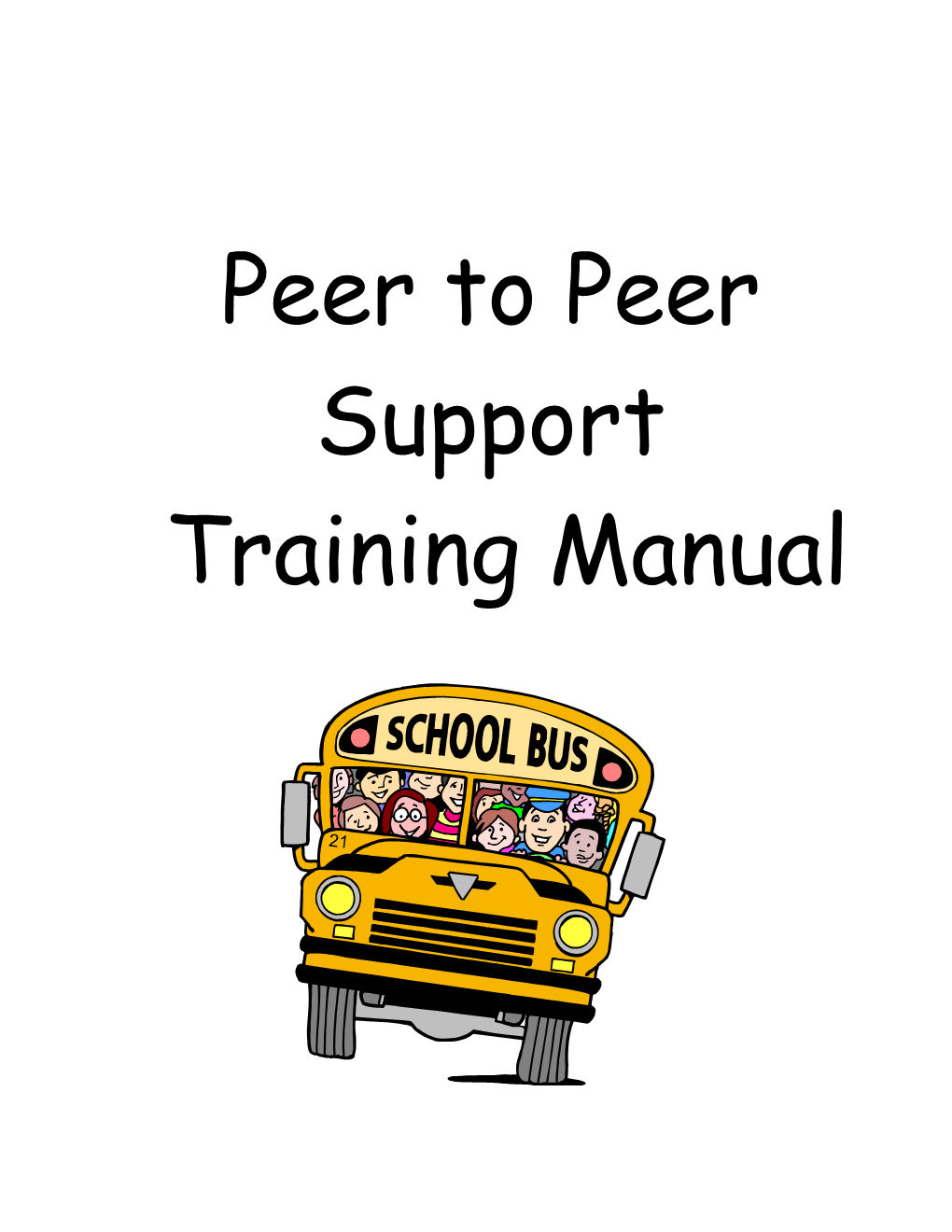 Peer to Peer Support Training Manual