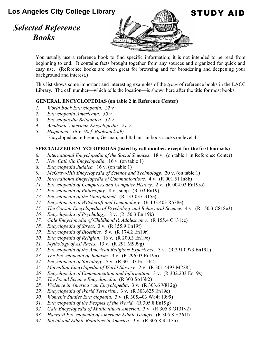 You Usually Use a Reference Book to Find Specific Information; It Is Not Intended to Be