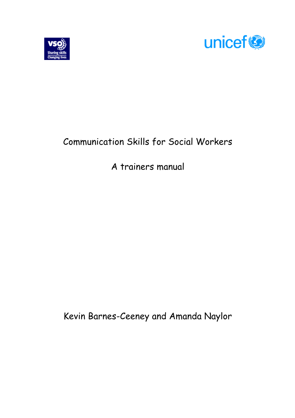 Communication Skills for Social Workers