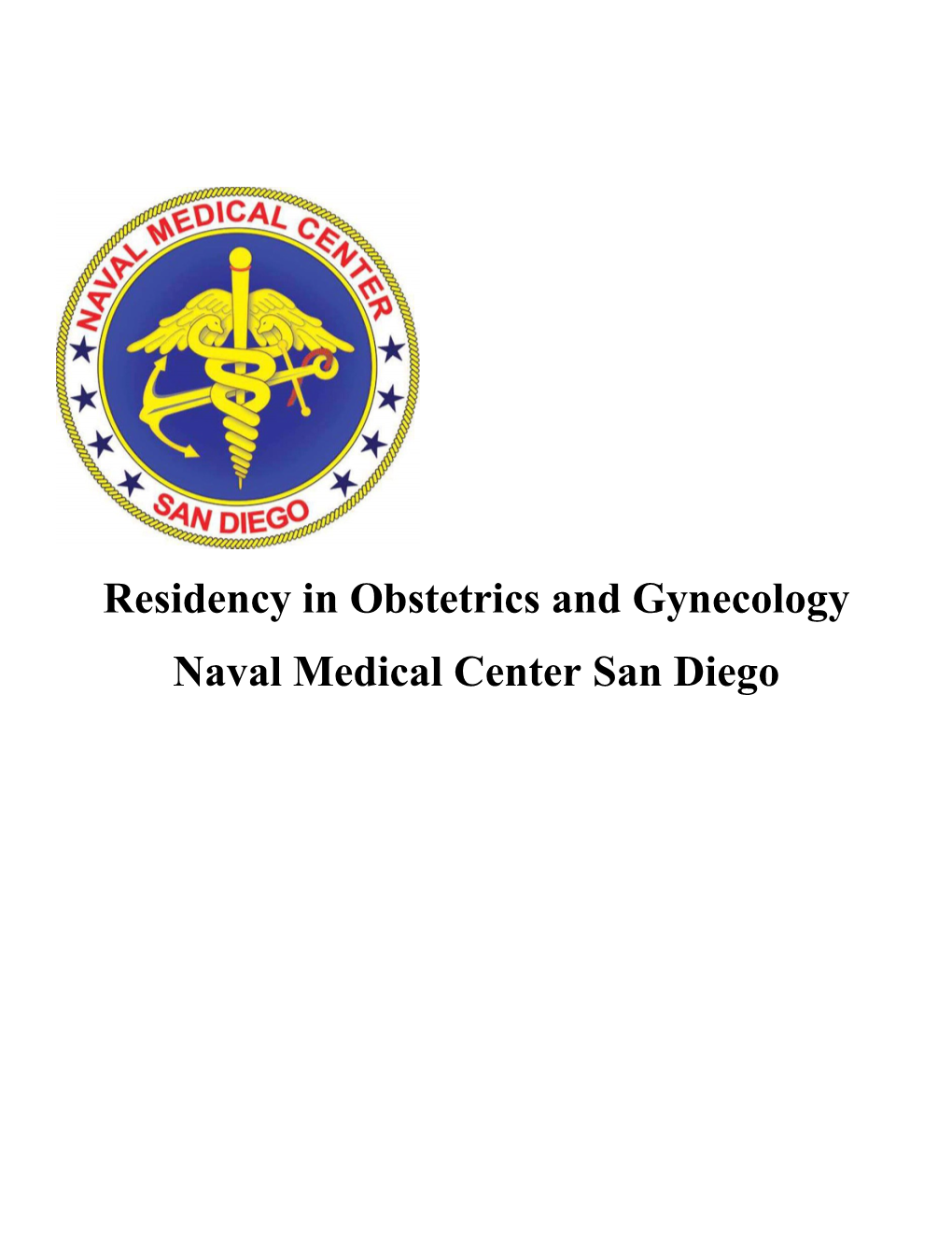 Residency in Obstetrics and Gynecology