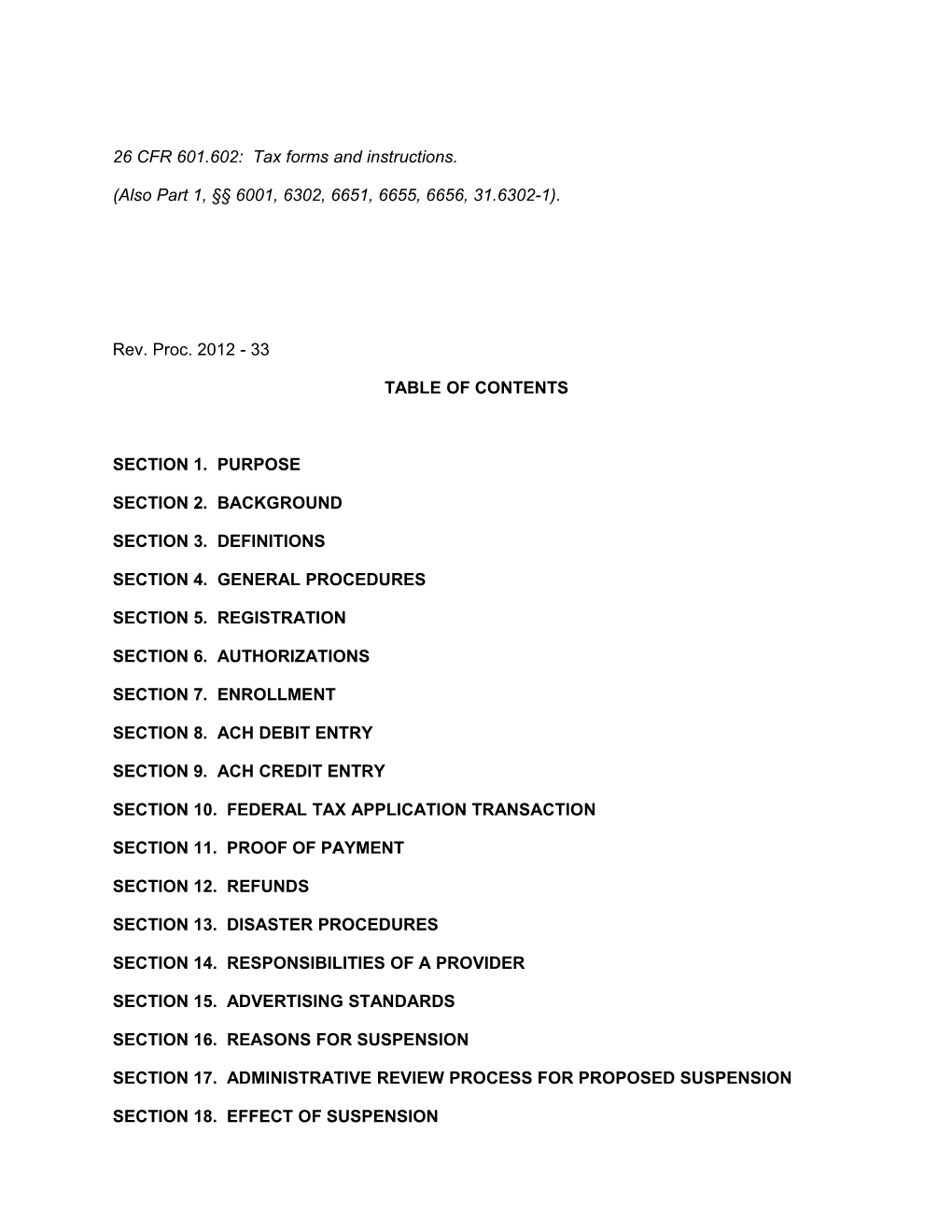 26 CFR 601.602: Tax Forms and Instructions