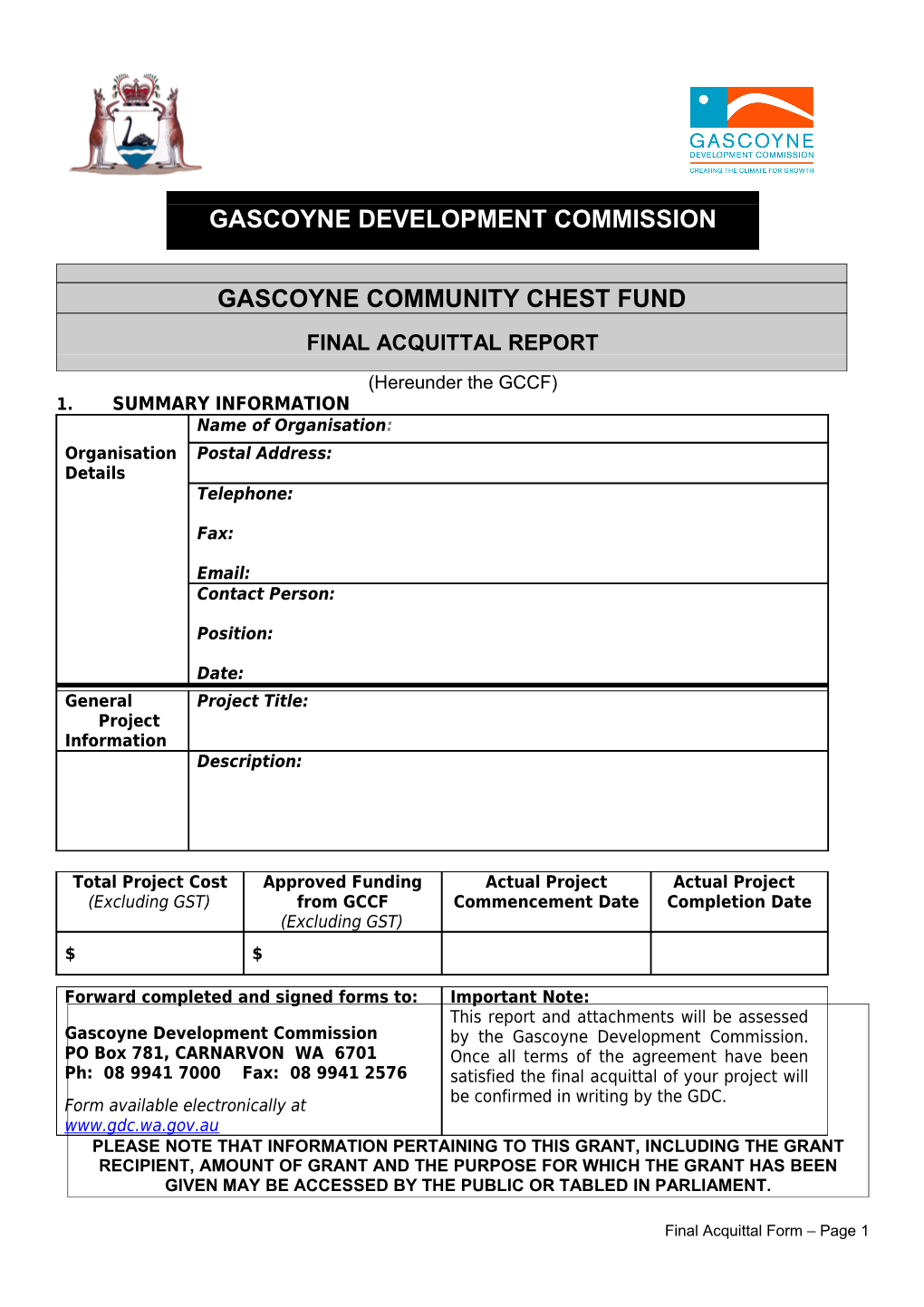 Gascoyne Development Commission