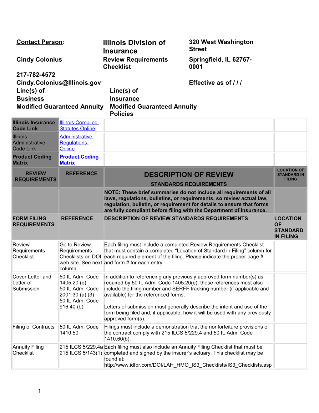 Modified Guaranteed Annuity