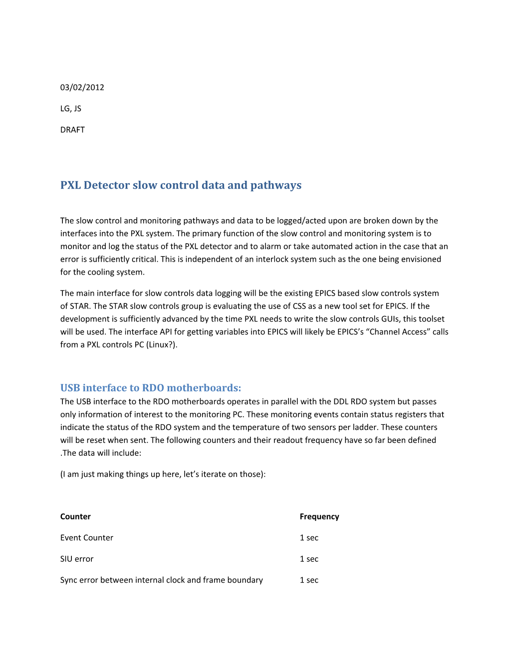 PXL Detector Slow Control Data and Pathways