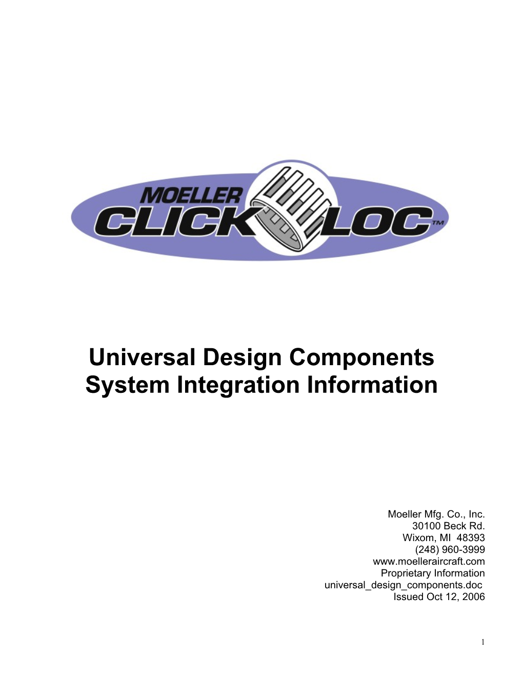 Universal Design Components