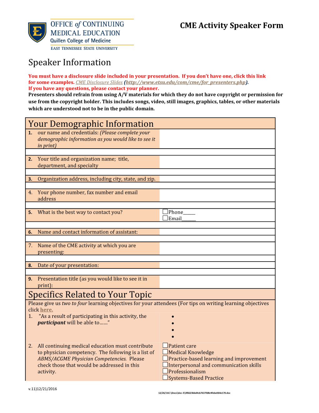 Presenters Should Refrain from Using A/V Materials for Which They Do Not Have Copyright