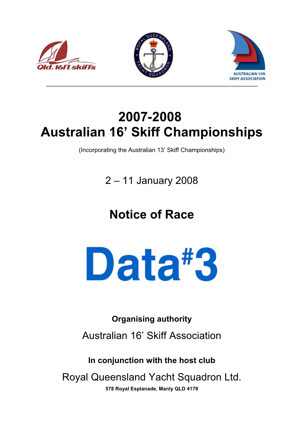 Australian 16 Skiff Championships