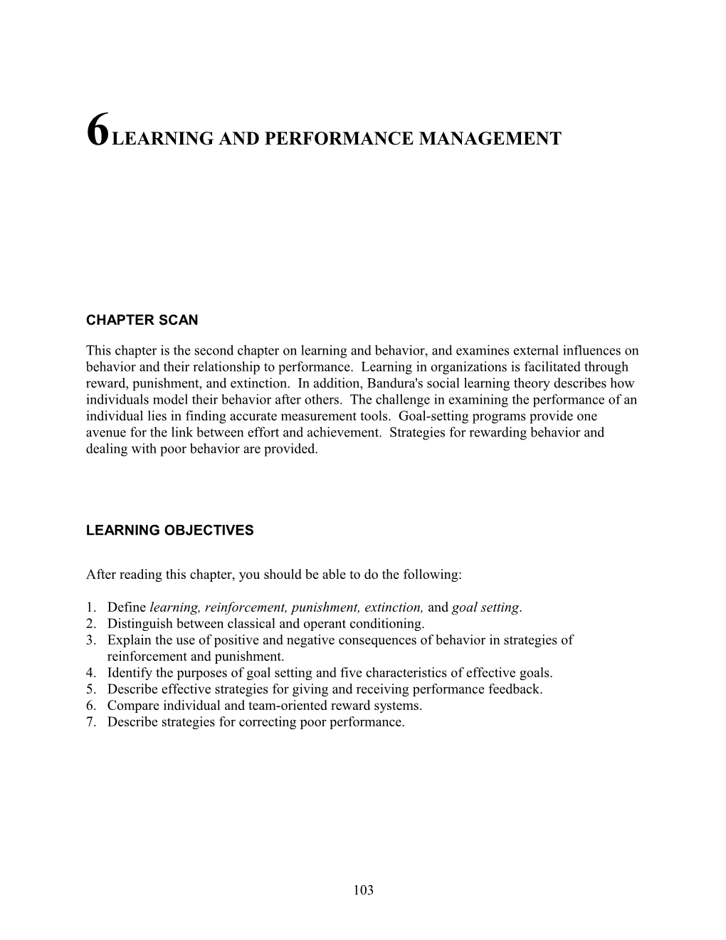 6Learning and Performance Management