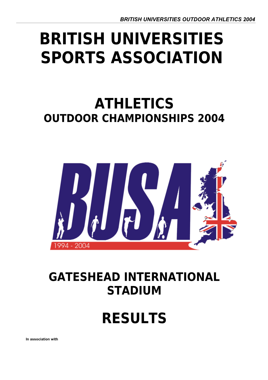 British Universities Sports Association